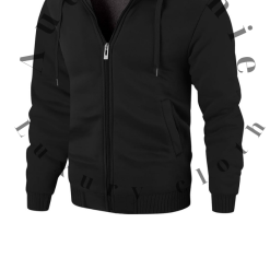 Men’s Zip-Up Hoodie Jacket