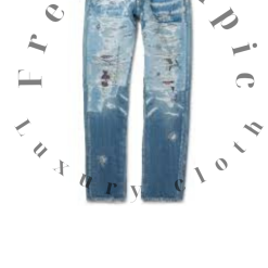 Men’s Distressed Denim Jeans