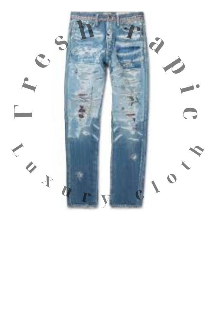 Men’s Distressed Denim Jeans