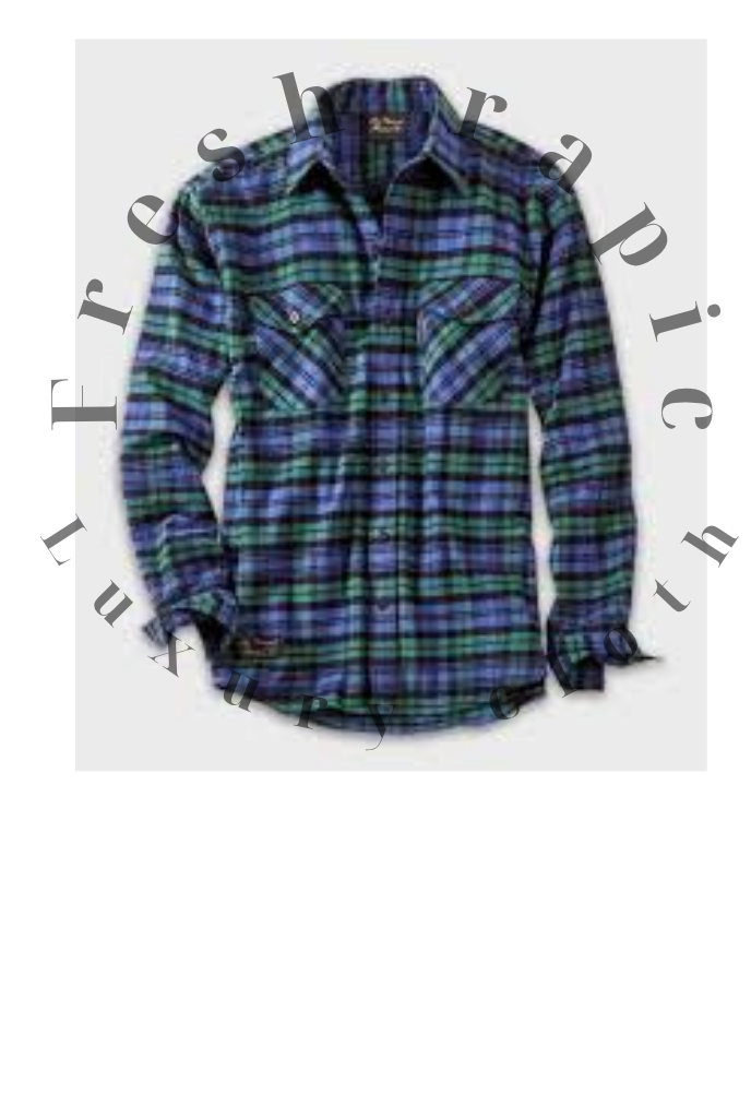 Men’s Flannel Plaid Shirt